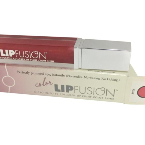 Lip Fusion ~ Micro Collagen Color Shine ~ Sexy NIB - Picture 5 of 6